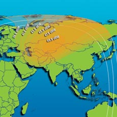 Intelsat 704 Ku-band Spot Beam 2